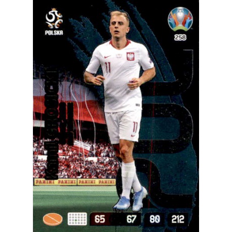 Kamil Grosicki Fans’ Favourite Poland 258 Adrenalyn XL Euro 2020