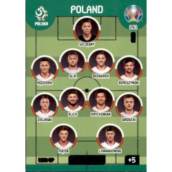 Line-Up Poland 261 Adrenalyn XL Euro 2020