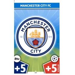 Escudo Manchester City 163 Match Attax Champions 2017-18
