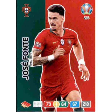 José Fonte Portugal 266 Adrenalyn XL Euro 2020