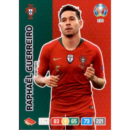 Raphael Guerreiro Portugal 270 Adrenalyn XL Euro 2020