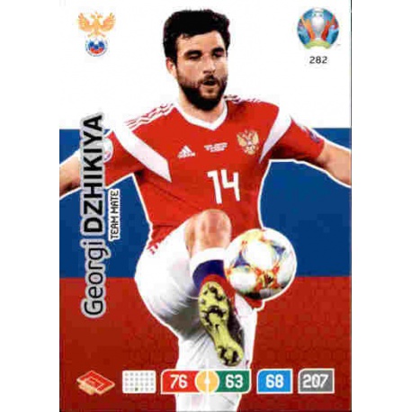 Georgi Dzhikiya Russia 282 Adrenalyn XL Euro 2020