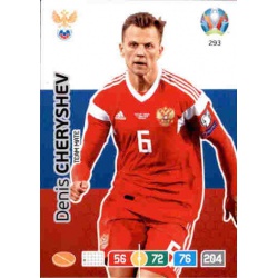 Denis Cheryshev Russia 293 Adrenalyn XL Euro 2020