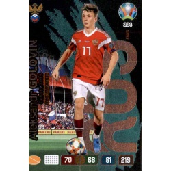 Aleksandr Golovin Fans’ Favourite Russia 294 Adrenalyn XL Euro 2020