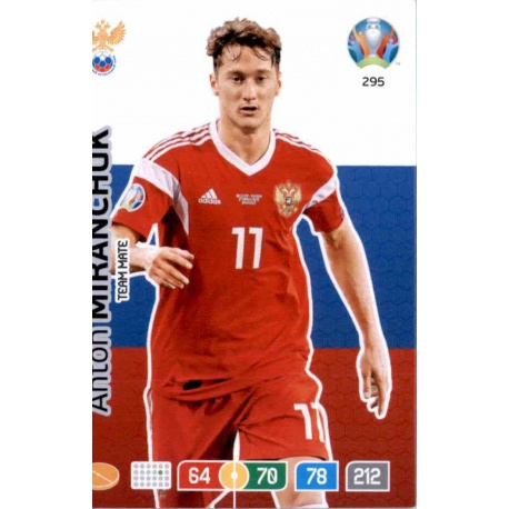 Aleksey Miranchuk Russia 295 Adrenalyn XL Euro 2020