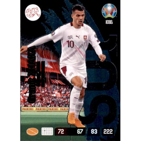 Granit Xhaka Fans’ Favourite Switzerland 301 Adrenalyn XL Euro 2020