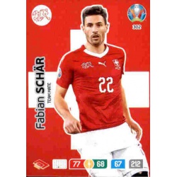 Fabian Schär Switzerland 302 Adrenalyn XL Euro 2020