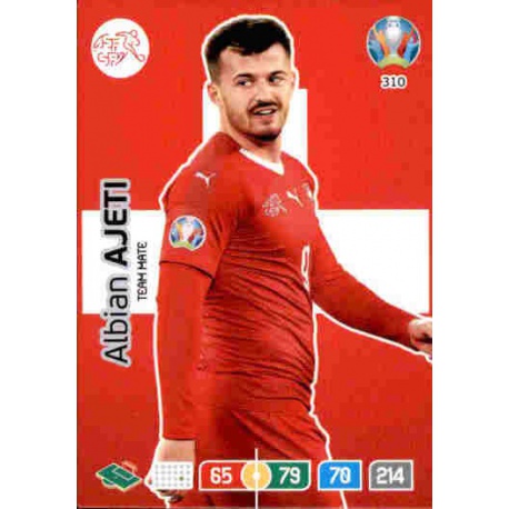 Albian Ajeti Switzerland 310 Adrenalyn XL Euro 2020