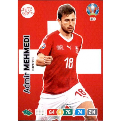 Admir Mehmedi Switzerland 313 Adrenalyn XL Euro 2020