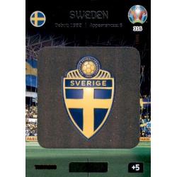 Team Logo Sweden 316 Adrenalyn XL Euro 2020