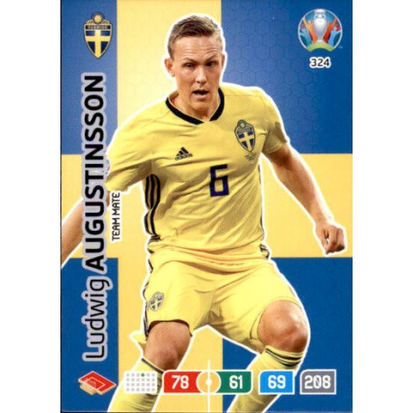 Ludwig Augustinsson Sweden 324 Adrenalyn XL Euro 2020