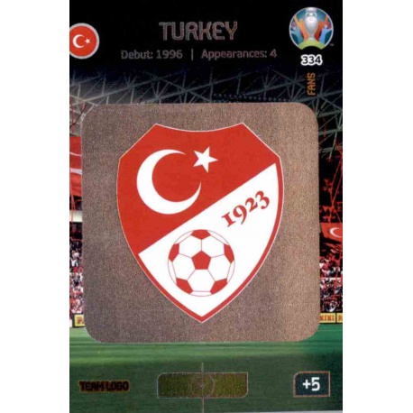 Team Logo Turkey 334 Adrenalyn XL Euro 2020