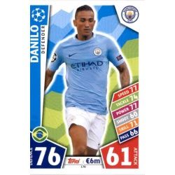 Danilo Manchester City 170 Match Attax Champions 2017-18