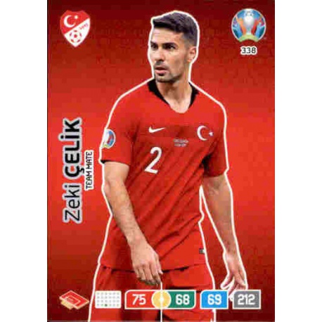 Zeki Çelik Turkey 338 Adrenalyn XL Euro 2020