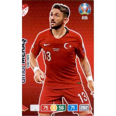 Umut Meraş Turkey 341 Adrenalyn XL Euro 2020