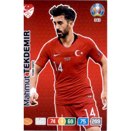 Mahmut Tekdemir Turkey 343 Adrenalyn XL Euro 2020