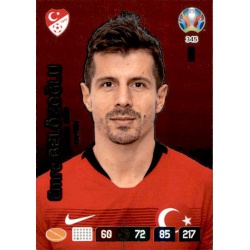 Emre Belözoğlu Captain Turkey 345 Adrenalyn XL Euro 2020