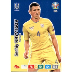 Serhiy Kryvtsov Ukraine 354 Adrenalyn XL Euro 2020