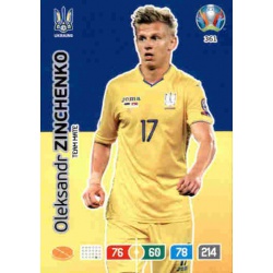 Oleksandr Zinchenko Ukraine 361 Adrenalyn XL Euro 2020