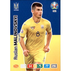 Ruslan Malinowskyj Ukraine 362 Adrenalyn XL Euro 2020