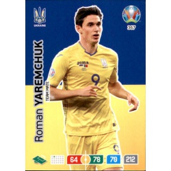 Roman Yaremtschuk Ukraine 367 Adrenalyn XL Euro 2020