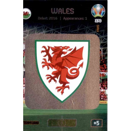 Team Logo Wales 370 Adrenalyn XL Euro 2020