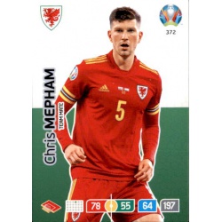 Chris Mepham Wales 372 Adrenalyn XL Euro 2020
