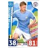 Kevin de Bruyne Manchester City 174 Match Attax Champions  2017-18