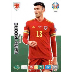 Kieffer Moore Wales 386 Adrenalyn XL Euro 2020