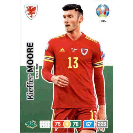 Kieffer Moore Wales 386 Adrenalyn XL Euro 2020