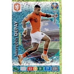 Memphis Depay Goal Machine Netherlands 422 Adrenalyn XL Euro 2020