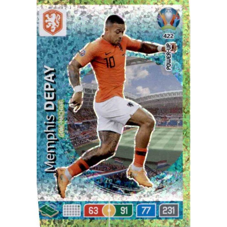 Memphis Depay Goal Machine Netherlands 422 Adrenalyn XL Euro 2020