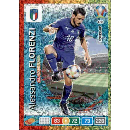 Alessandro Florenzi All Round Player Italy 428 Adrenalyn XL Euro 2020