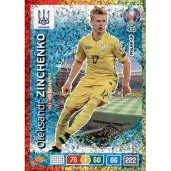 Oleksandr Zinchenko All Round Player Ukraine 431 Adrenalyn XL Euro 2020