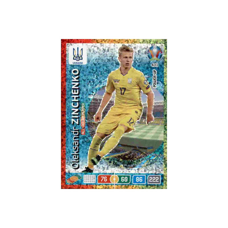 284X Oleksandr Zinchenko Ukraine Bild Panini Sticker Fußball EM Euro 2016 Nr 