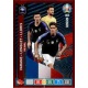 Varane – Lenglet – Lloris Multiple The Wall France 436 Adrenalyn XL Euro 2020