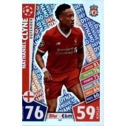 Nathaniel Clyne - Defensive Dynamo Liverpool 183 Match Attax Champions 2017-18
