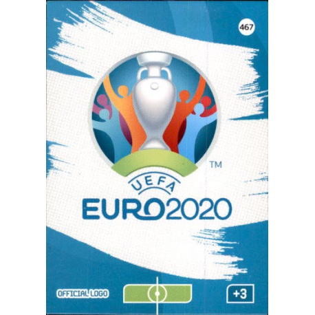 Official Logo Bonus 467 Adrenalyn XL Euro 2020