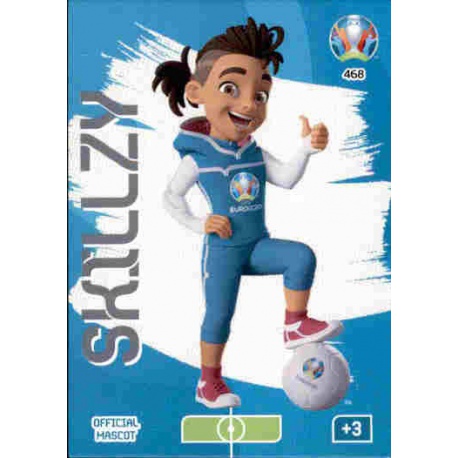 Skillzy Official Mascot Bonus 468 Adrenalyn XL Euro 2020