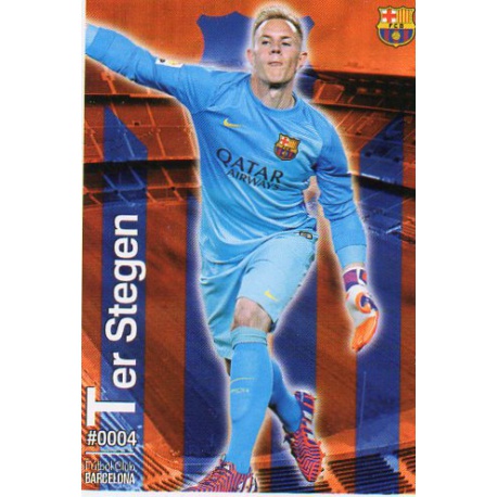 Ter Stegen Barcelona 4 Las Fichas Quiz Liga 2016 Official Quiz Game Collection