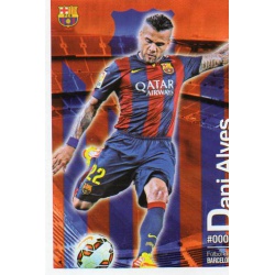 Dani Alves Barcelona 6 Las Fichas Quiz Liga 2016 Official Quiz Game Collection