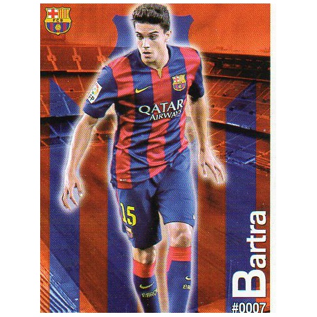 Marc Bartra Barcelona 7 Las Fichas Quiz Liga 2016 Official Quiz Game Collection