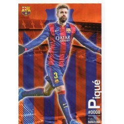 Gerard Piqué Barcelona 8 Las Fichas Quiz Liga 2016 Official Quiz Game Collection