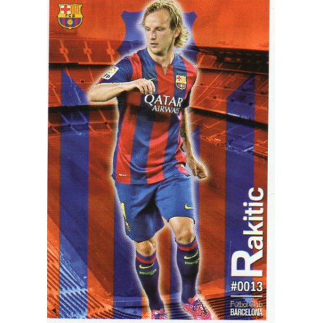 Ivan Rakitic Barcelona 13 Las Fichas Quiz Liga 2016 Official Quiz Game Collection