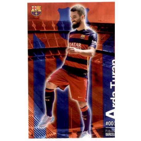 Arda Turan Barcelona 19 Las Fichas Quiz Liga 2016 Official Quiz Game Collection