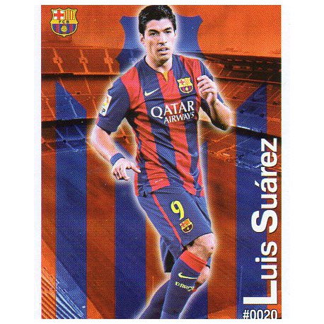 Luis Suárez Barcelona 20 Las Fichas Quiz Liga 2016 Official Quiz Game Collection