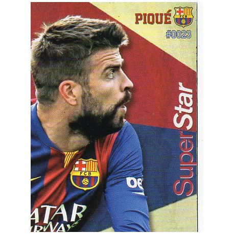 Piqué Superstar Barcelona 23 Las Fichas Quiz Liga 2016 Official Quiz Game Collection