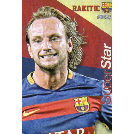 Rakitic Superstar Barcelona 25 Las Fichas Quiz Liga 2016 Official Quiz Game Collection