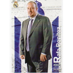 Rafa Benitez Real Madrid 29 Las Fichas Quiz Liga 2016 Official Quiz Game Collection