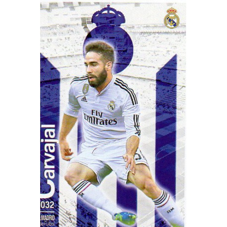 Carvajal Real Madrid 32 Las Fichas Quiz Liga 2016 Official Quiz Game Collection